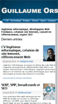 Mobile Screenshot of orsal.fr